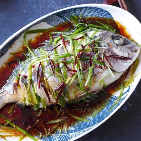 chinese fish recipes|Steamed Fish, the Chinese Way (清蒸鱼) .